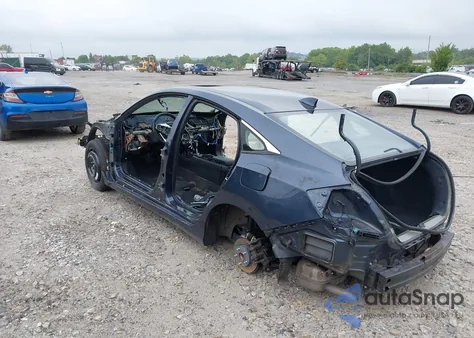 2020 Honda Civic Ex-L z USA, uszkodzony, nr VIN 19XFC1F71LE206984